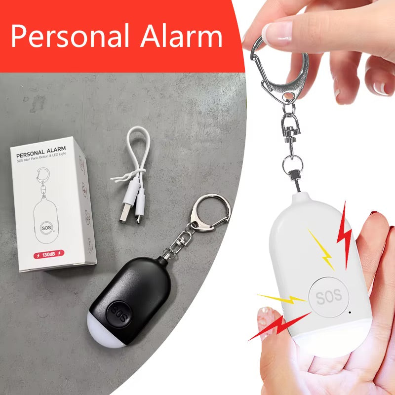 USB Emergency SOS Alarm with LED Light