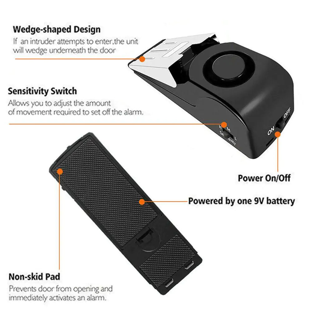 Travel Door Stop Alarm