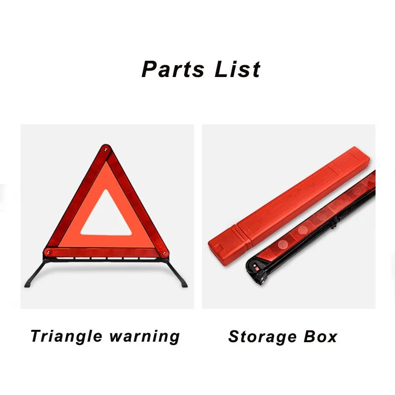 Road Safety Triangle (3 per set)